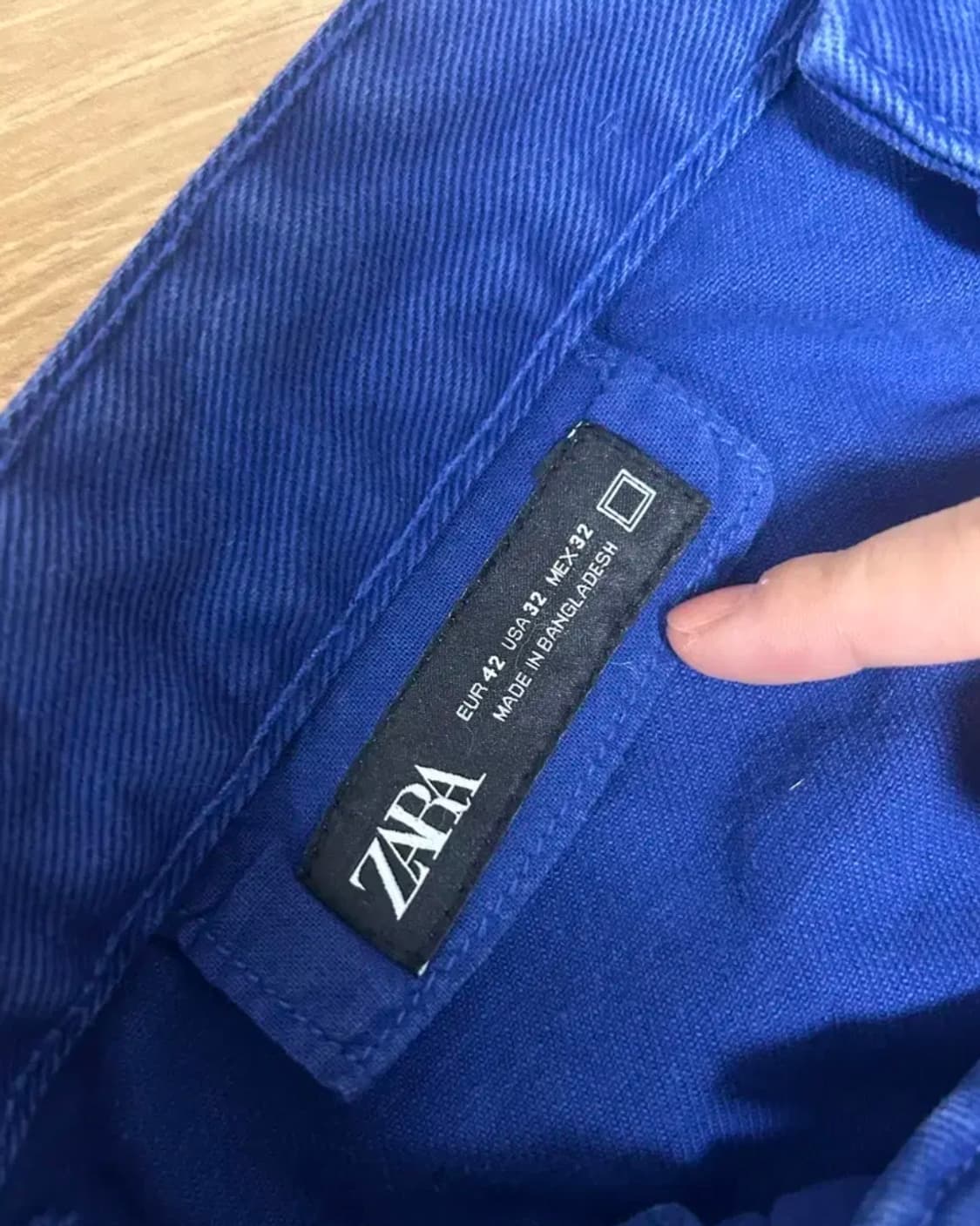 자라 워시드 카펜터 포켓 팬츠 상품이미지4