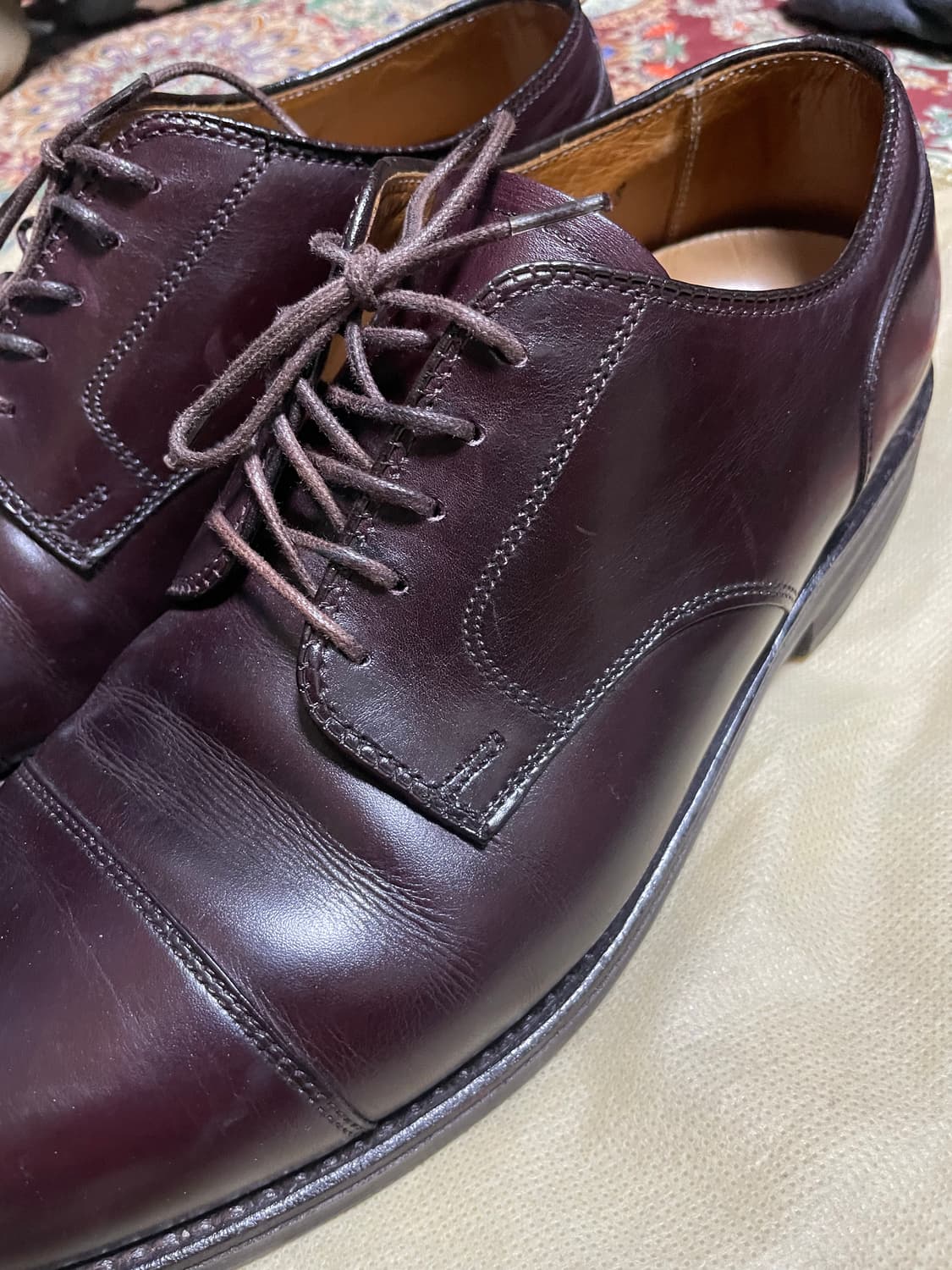 Alden 973R Calfskin Straight Tip Blucher 상품이미지2