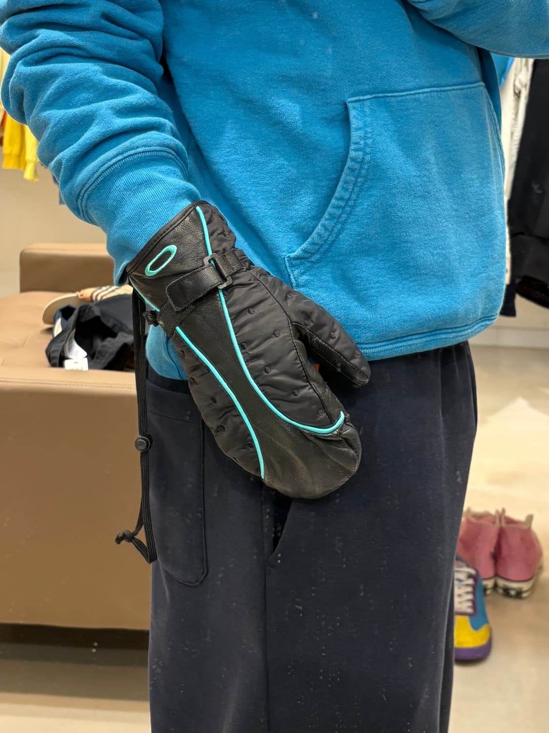 오클리 레더 패딩 스키장갑 상품이미지5