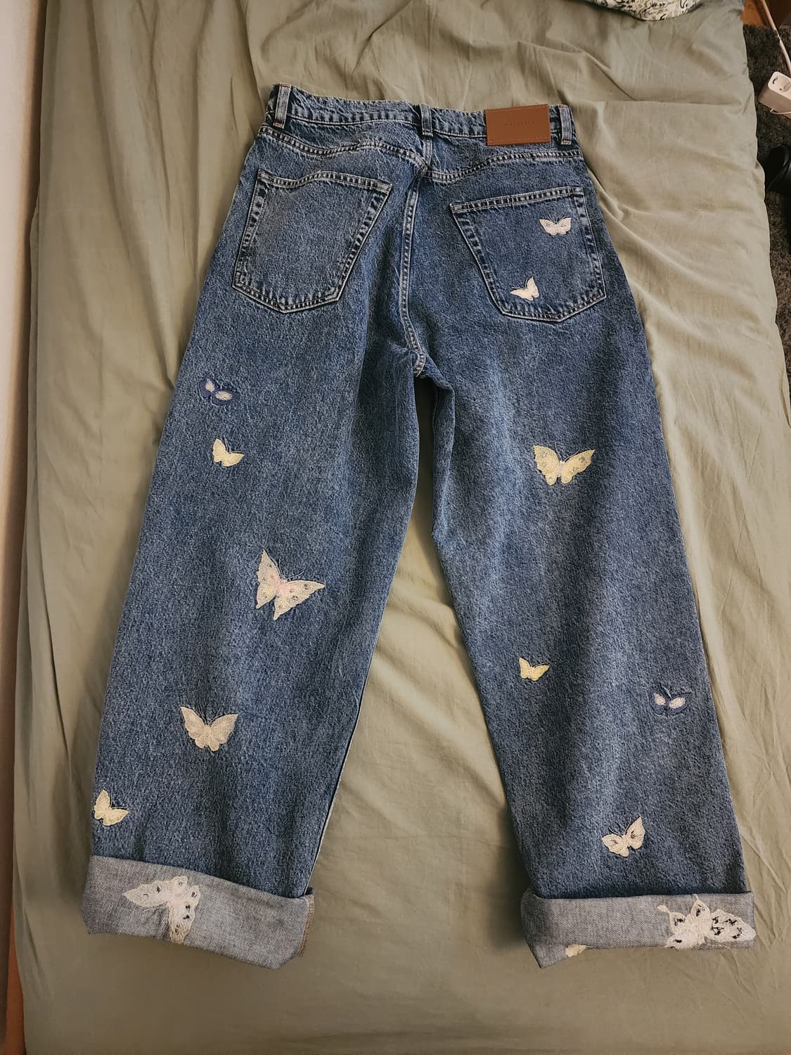 아워레가시 25ss 바스트컷 버터플라이데님 상품이미지2