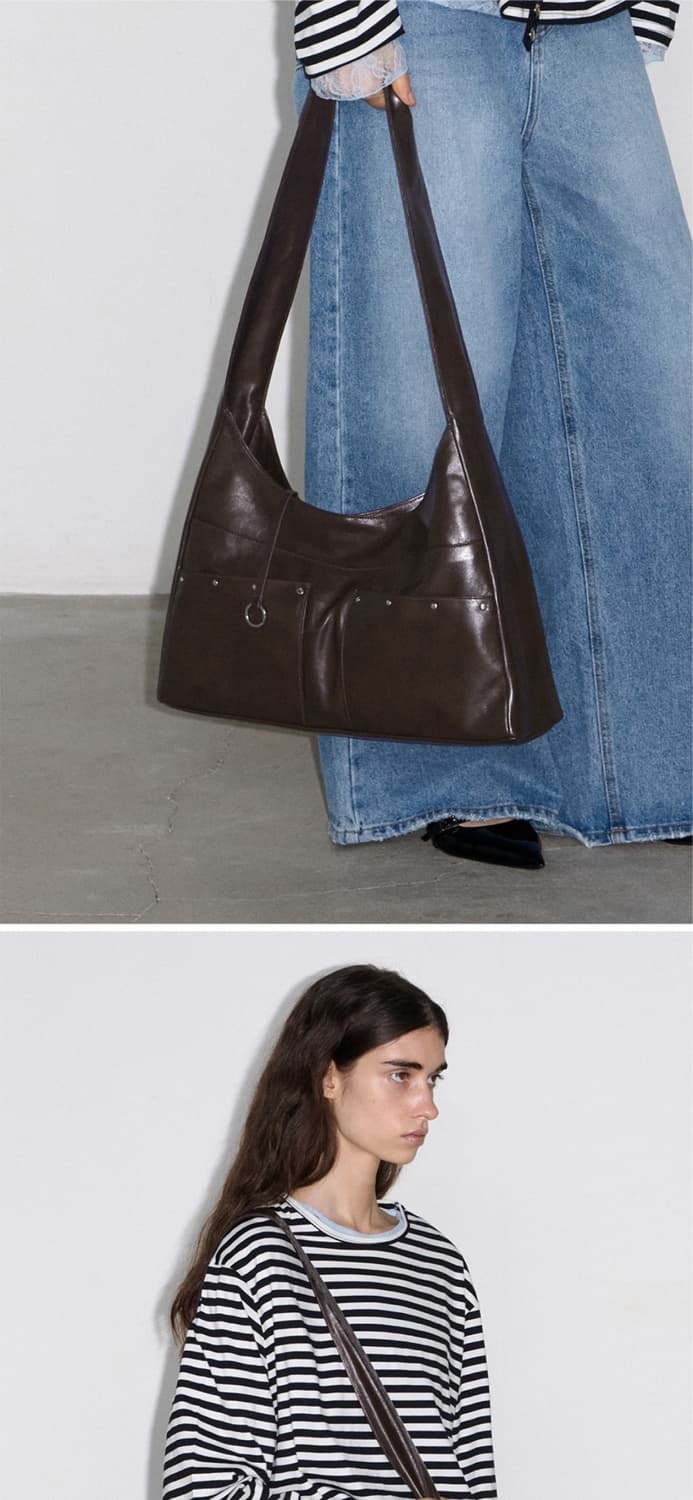 페넥 BASH SLOUCHY BAG 브라운, 미사용 새상품 상품이미지7