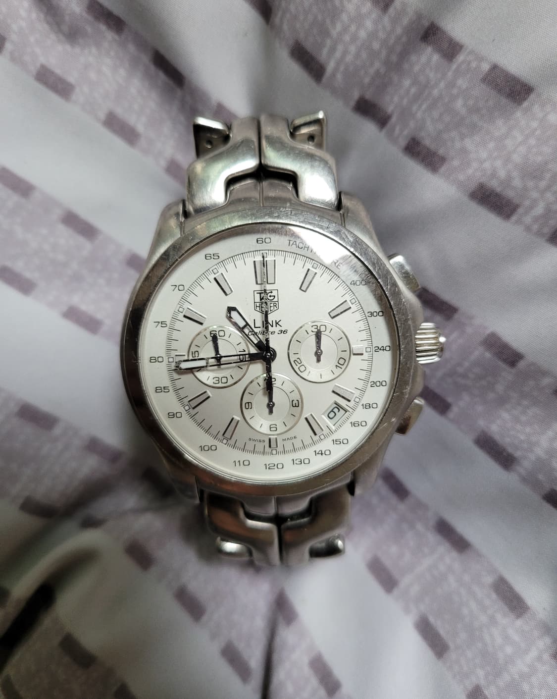 [정품] 테크호이어 손목시계 은장 한정판 상품이미지1