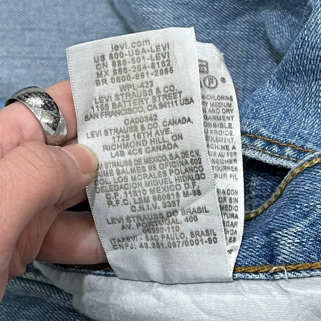 리바이스 527 부츠컷 데님팬츠 s08504 상품이미지9