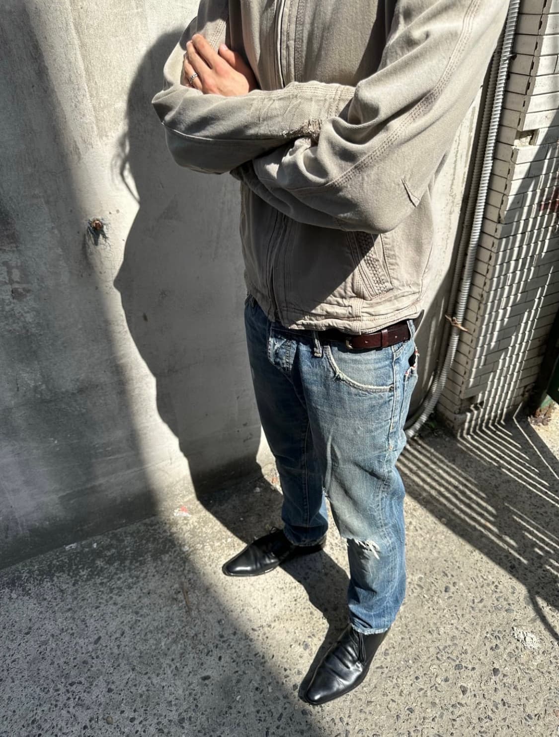 디스퀘어드2워싱 디스트로이드 진 상품이미지2