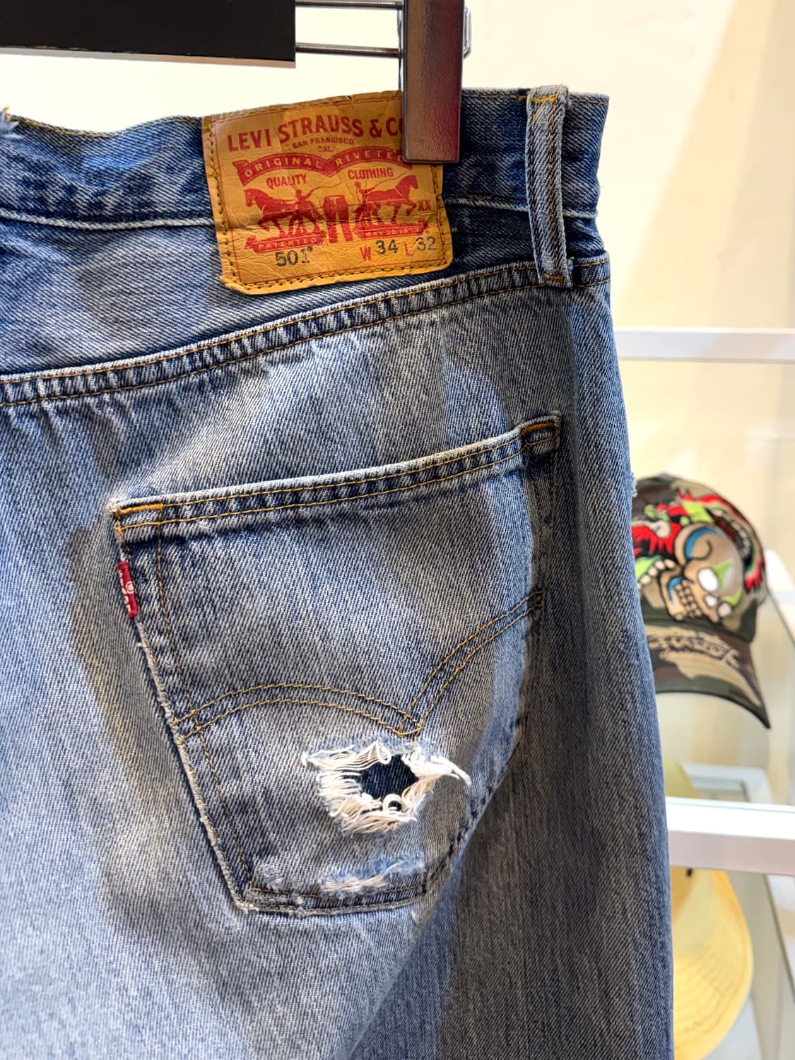 리바이스 501 34in 상품이미지9