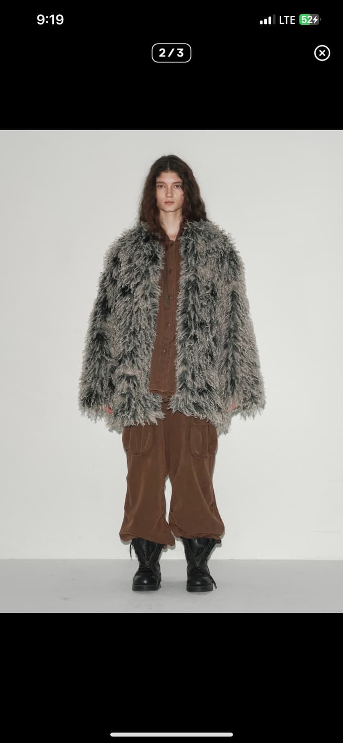 SEO CURLY FAUX FUR COAT 에스이오 상품이미지1