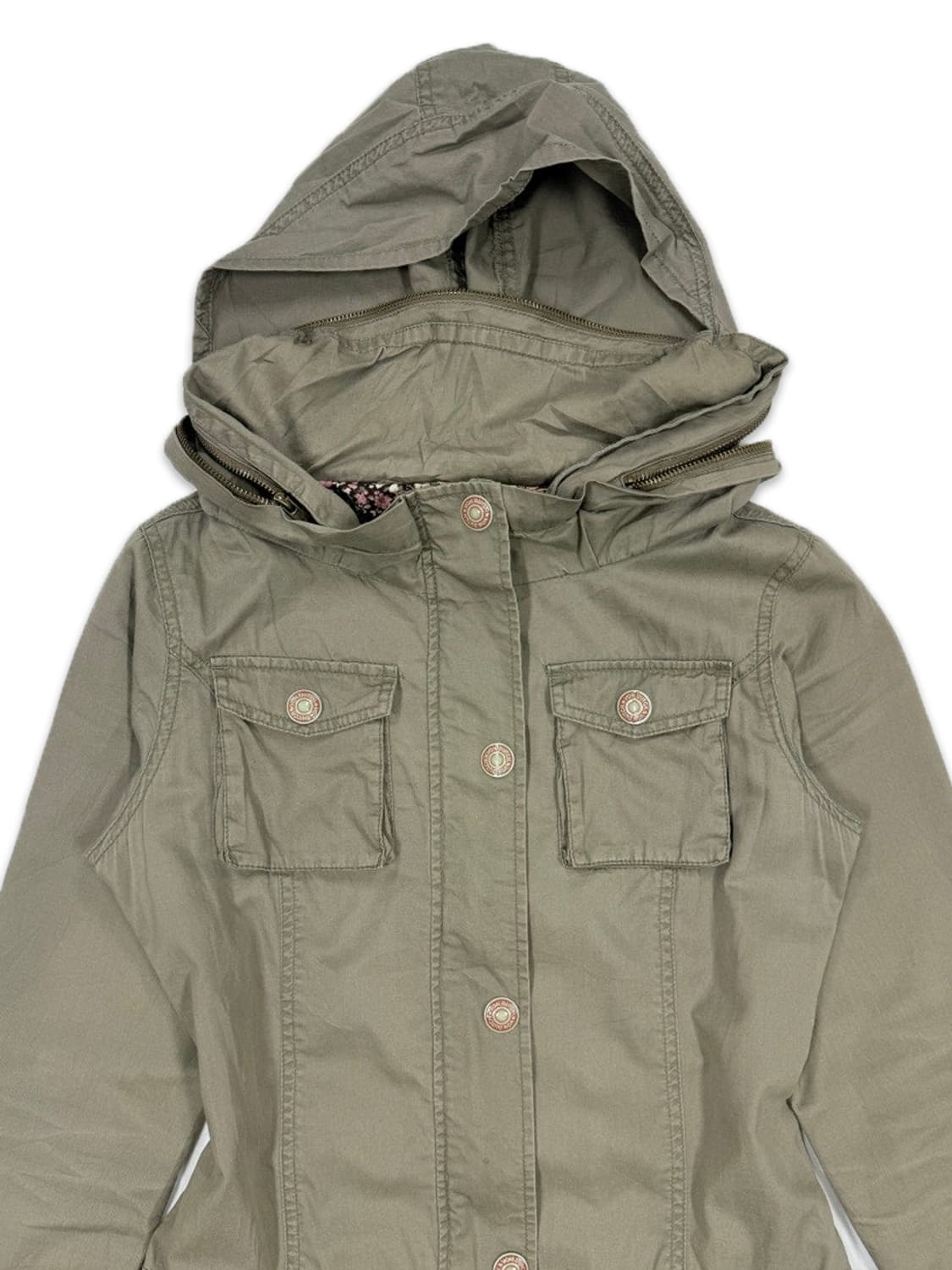 빈티지 Von Dutch 카고 포켓 미니 원피스 자켓 상품이미지3