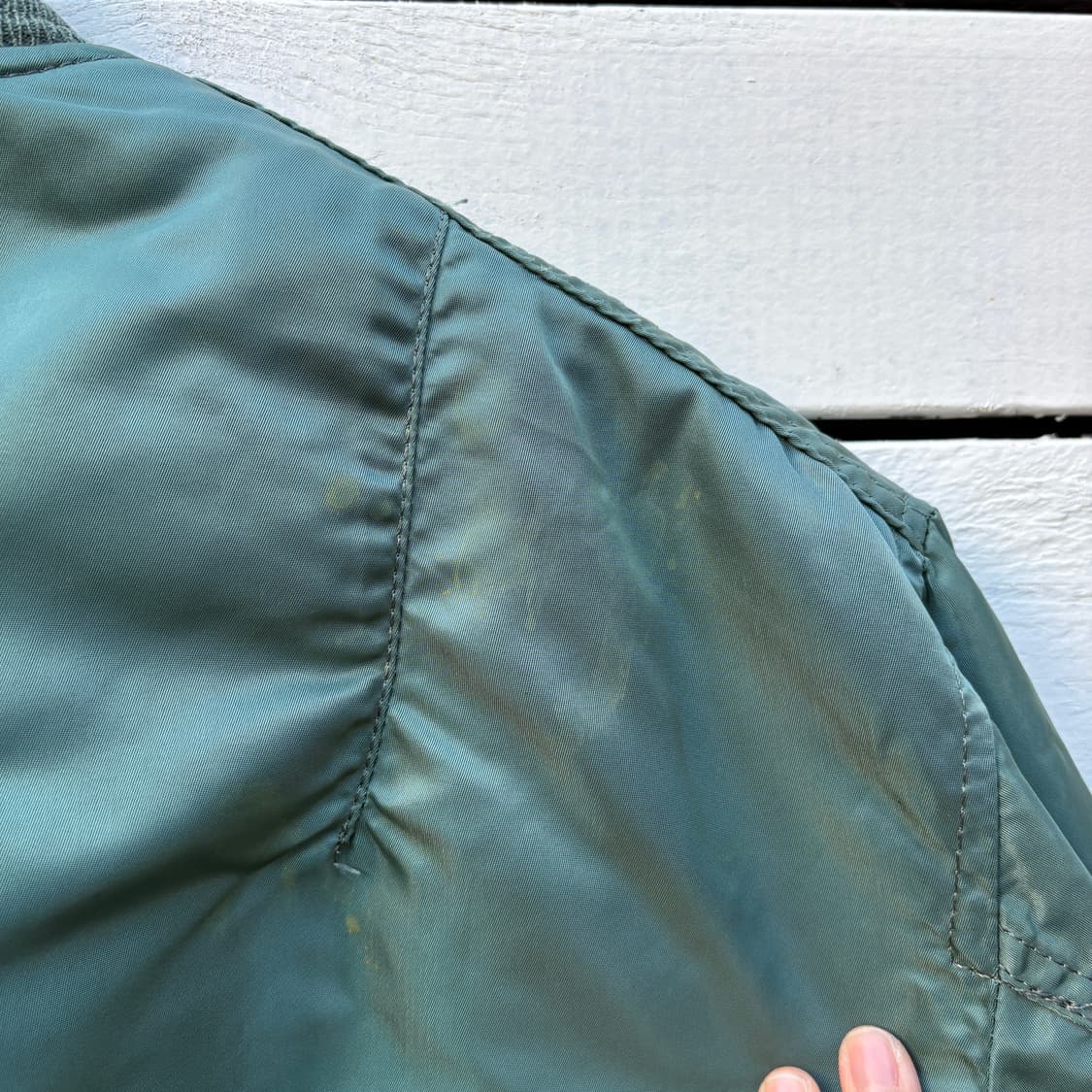 Alpha 90s 알파 made in usa Ma-1 자켓 상품이미지8