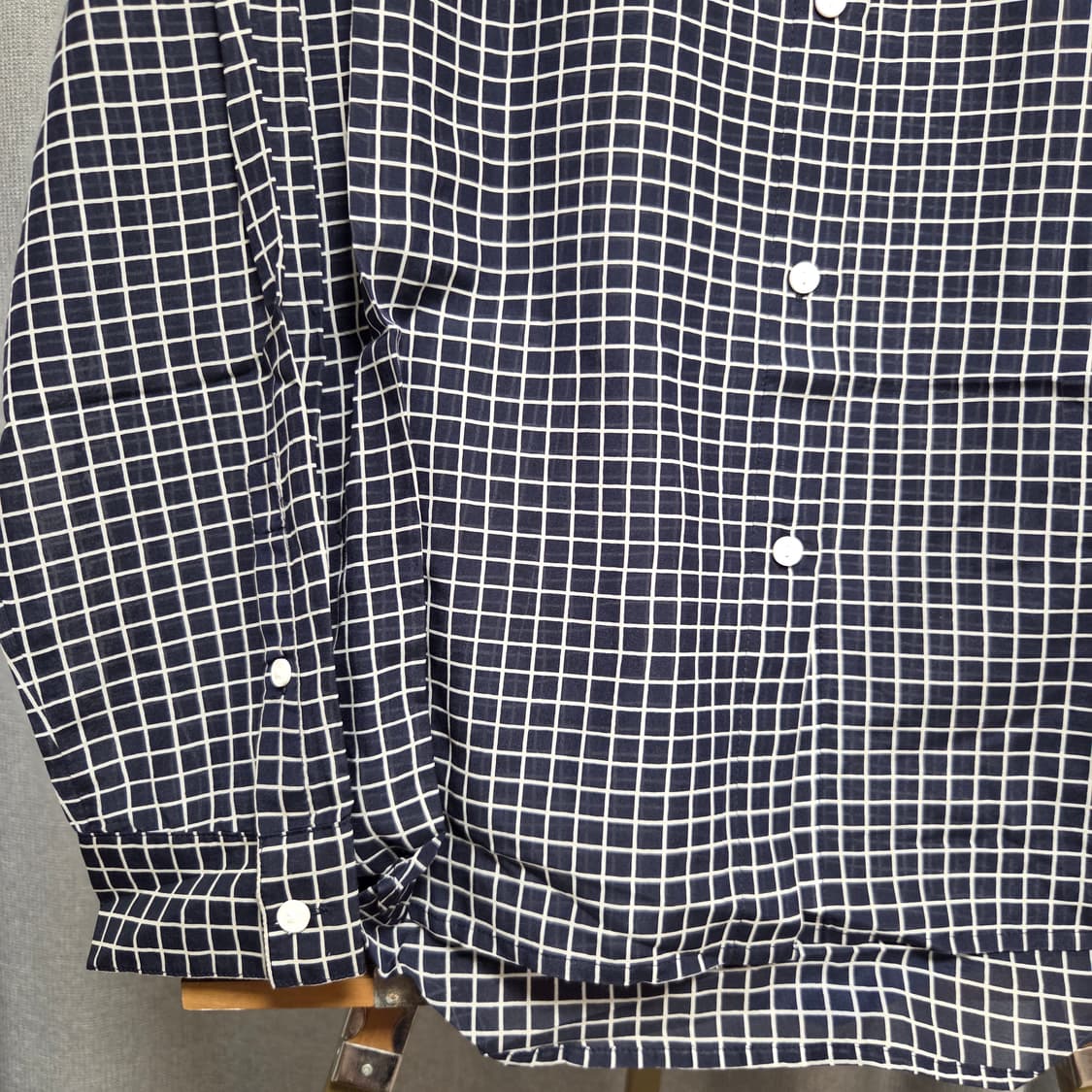 Lacoste 체크 셔츠 M-L 상품이미지3