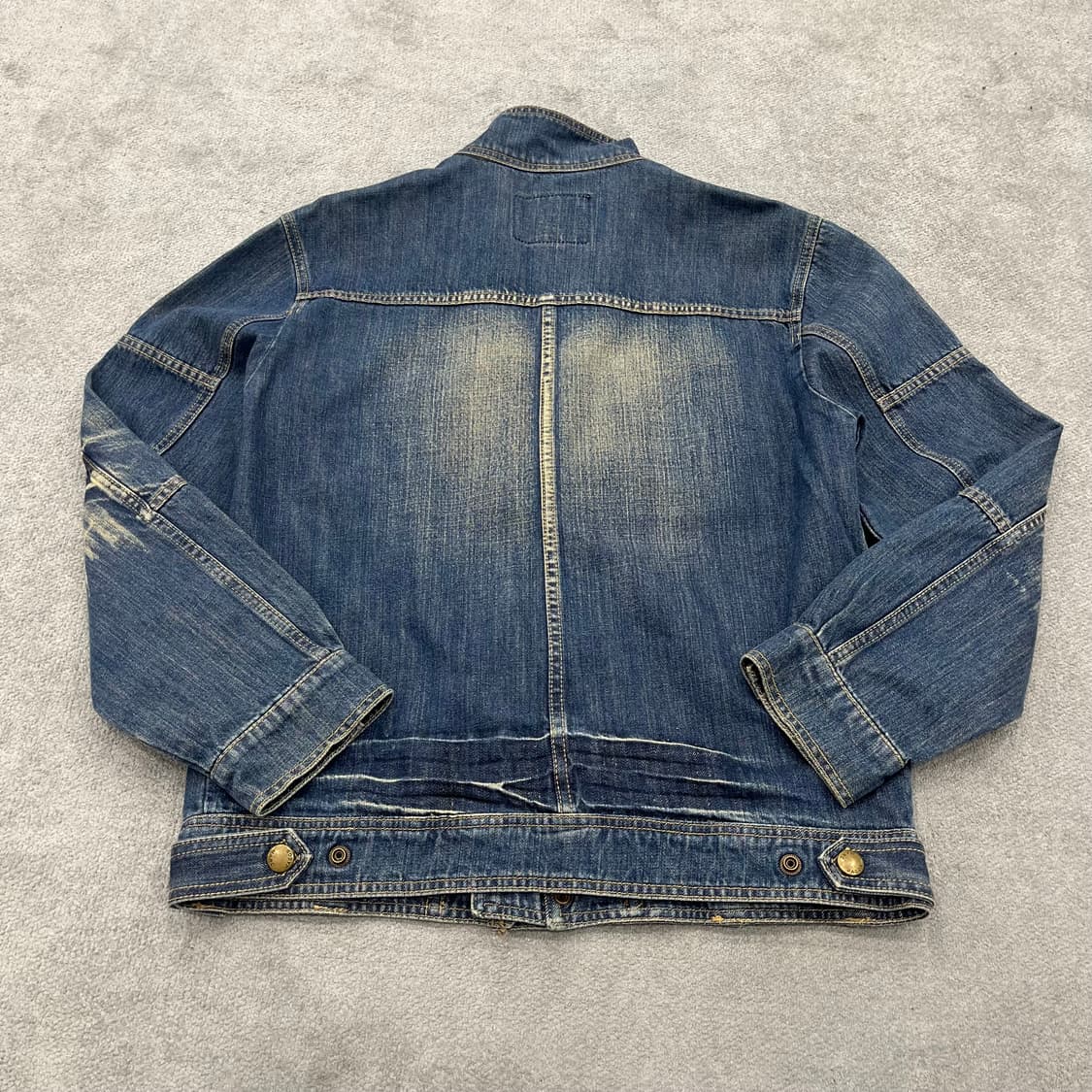 L 빈티지 워싱 멀티포켓 데님자켓 상품이미지3