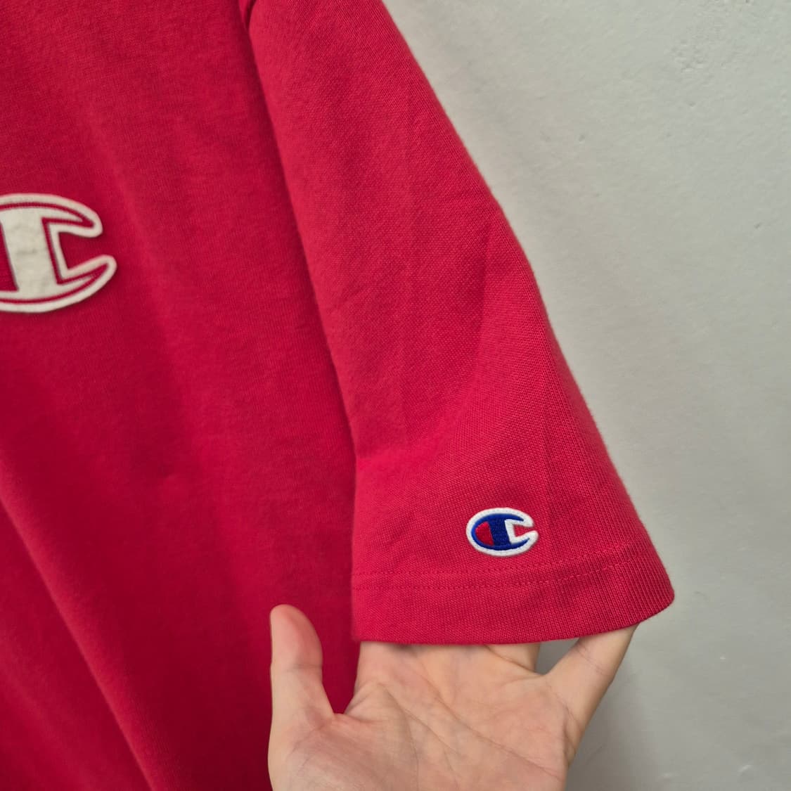 챔피온 빅로고 반팔티 L 상품이미지3