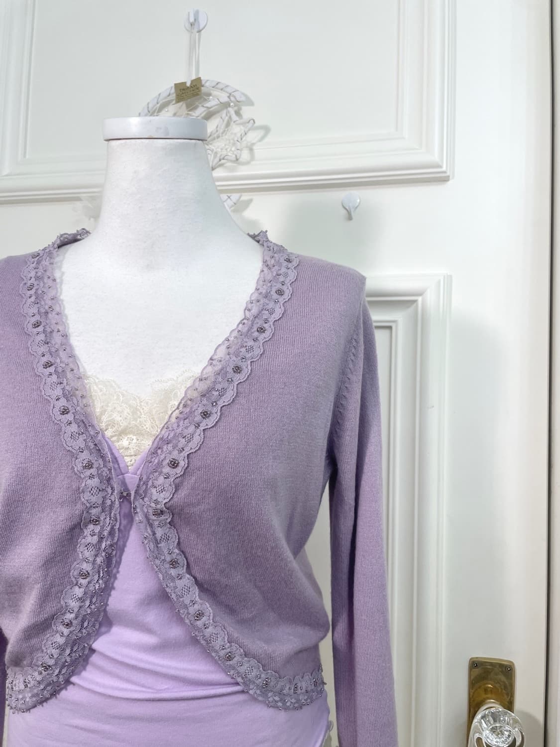 lavender beads point fairy cardigan 상품이미지7