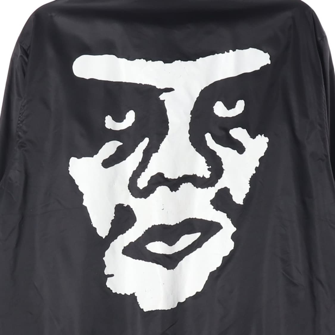 OBEY 빅페이스 로고 블랙 코치자켓 XL 상품이미지5