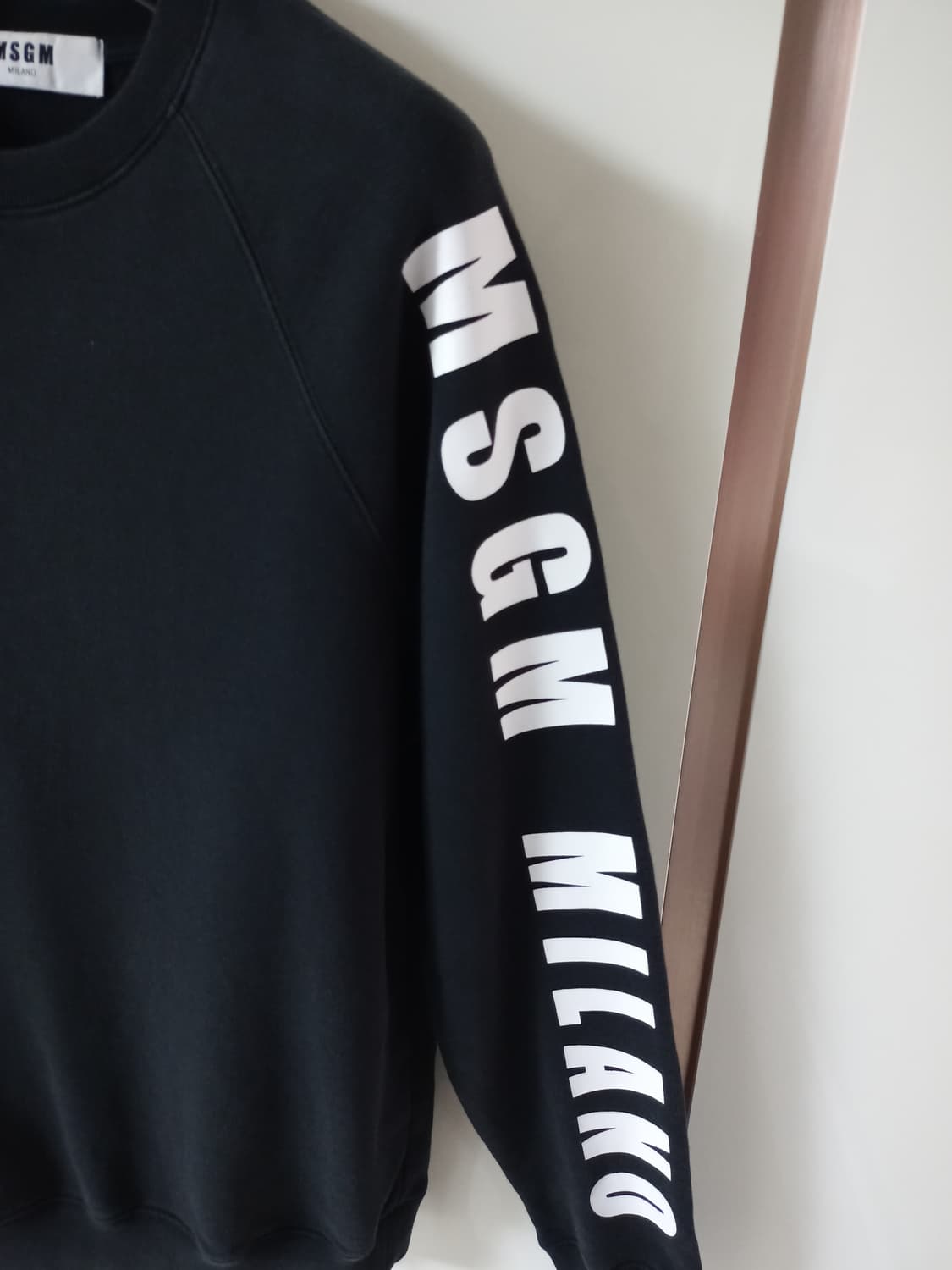 MSGM 밀라노 - 로고 스트라이프 맨투맨 셔츠 상품이미지4