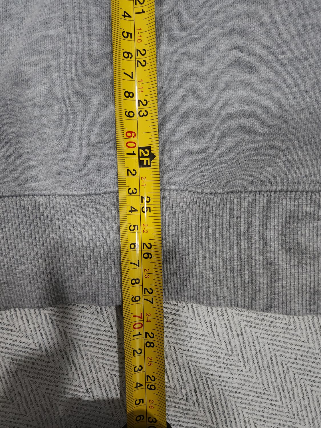 커버낫 맨투맨 그레이 남성 100사이즈 상품이미지10