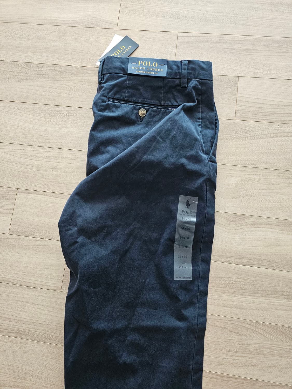 새제품 폴로 스트레치 클래식핏 치노팬츠 34/30 상품이미지1