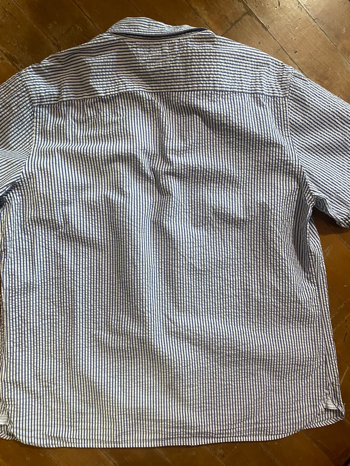 타미힐피거 시어서커 반팔 셔츠 XXL (105) 상품이미지6