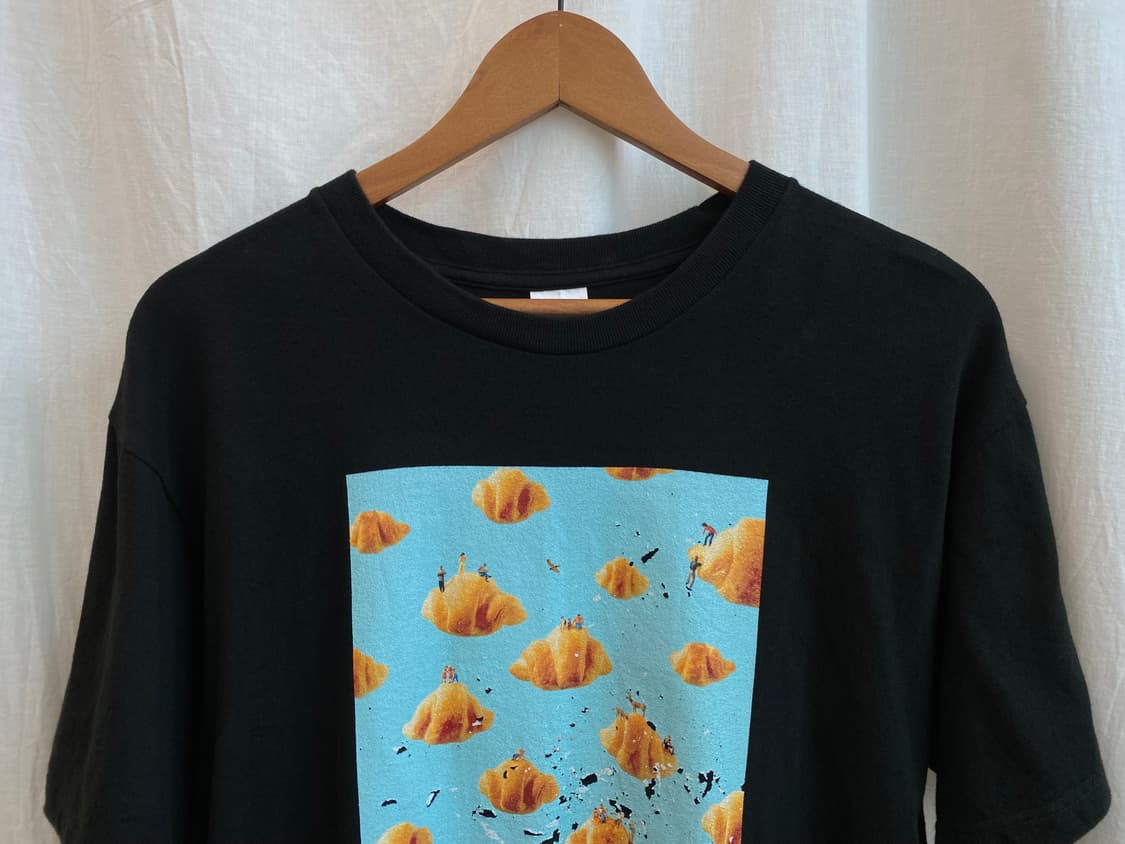 PRINTSTAR 블랙 반팔티셔츠(MEN L) 상품이미지2