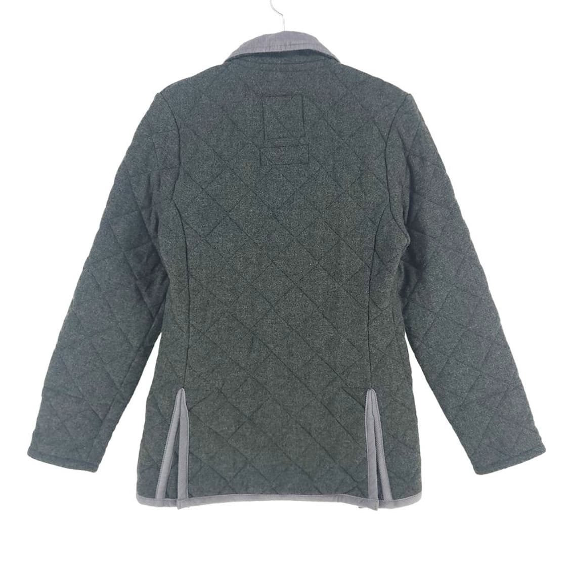 [여36]라벤햄 그레이 양모 퀼팅 자켓[Y61-198] 상품이미지6