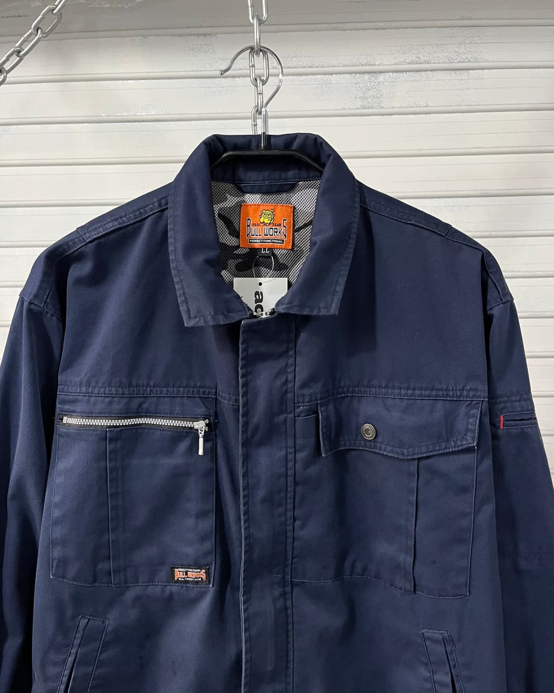 Bull Works fadede work jacket 상품이미지5