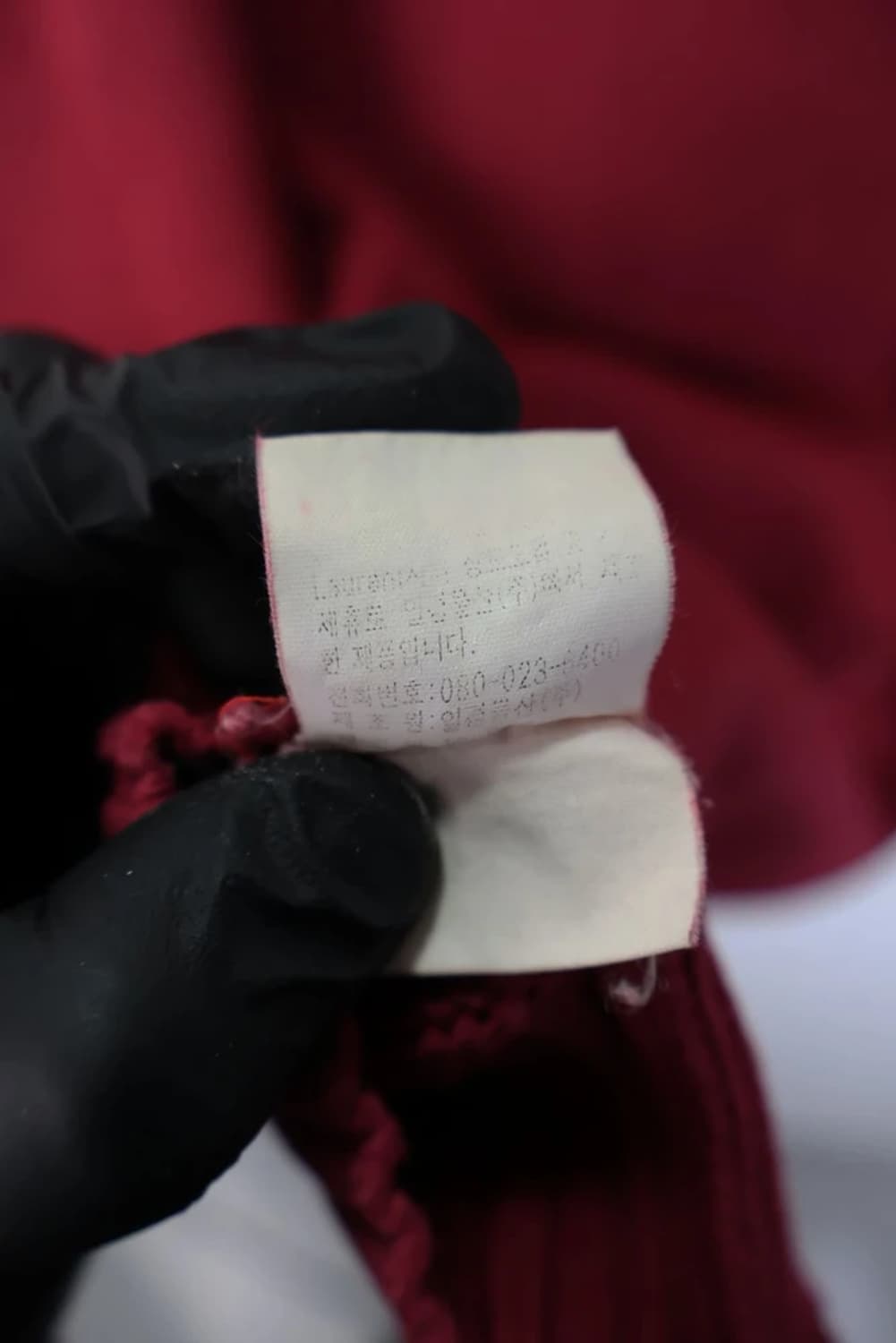 90's 폴로랄프로렌 버건디 니트 상품이미지8