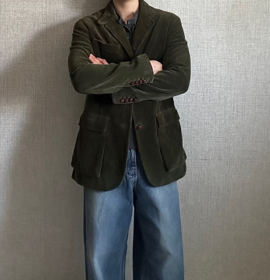 Polo Ralph Lauren Green Corduroy Blazer 상품이미지4