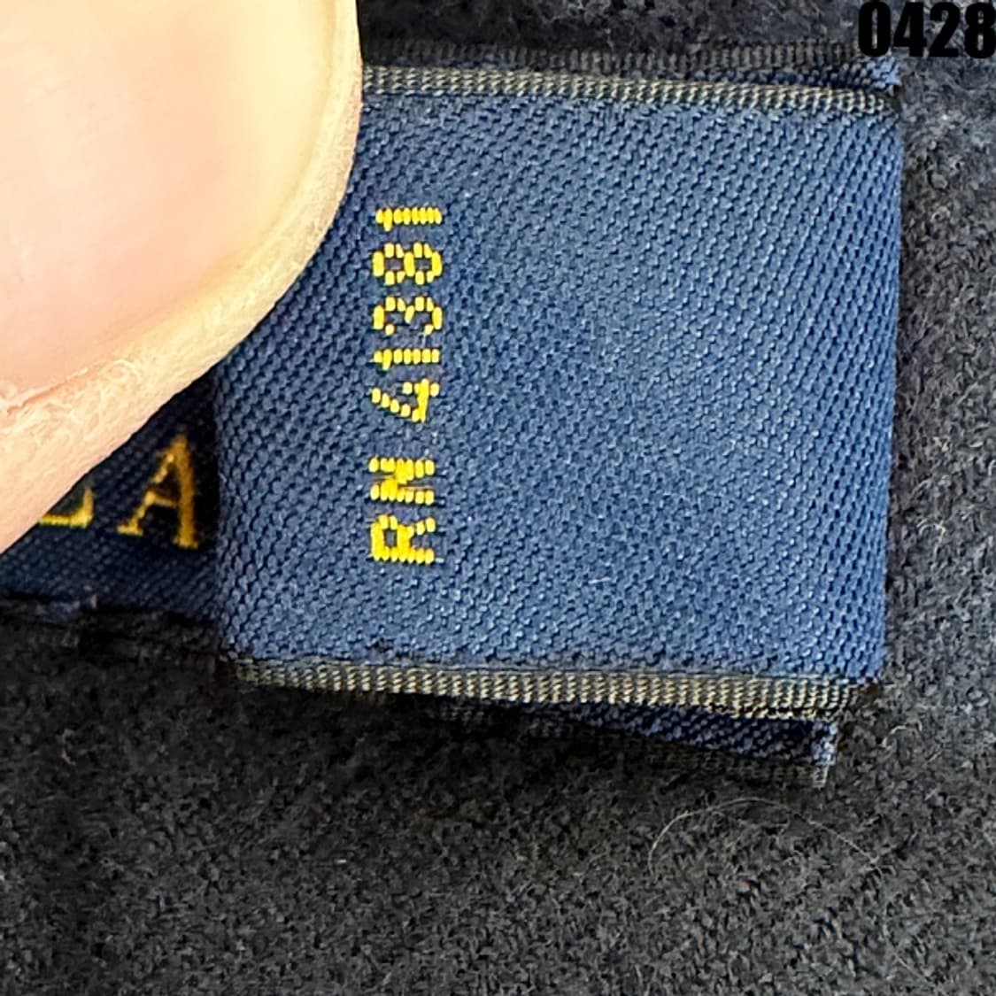 폴로 랄프로렌 퀼팅 자켓 네이비 경량 패딩 XS 0428 상품이미지7