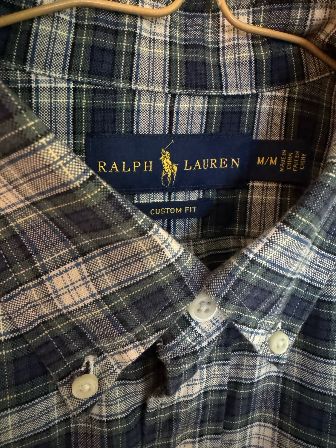 폴로 타탄 체크셔츠 상품이미지2