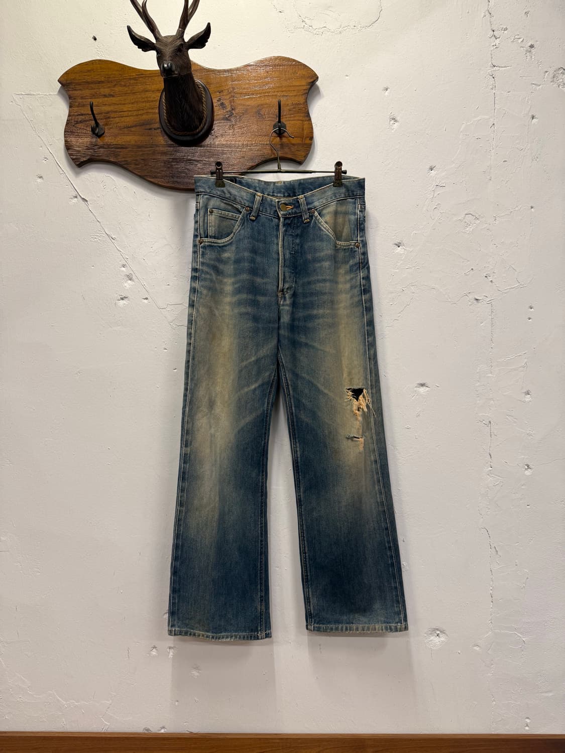 (30inch) Lee RIDERS 리 Selvedge Denim Jea 상품이미지6
