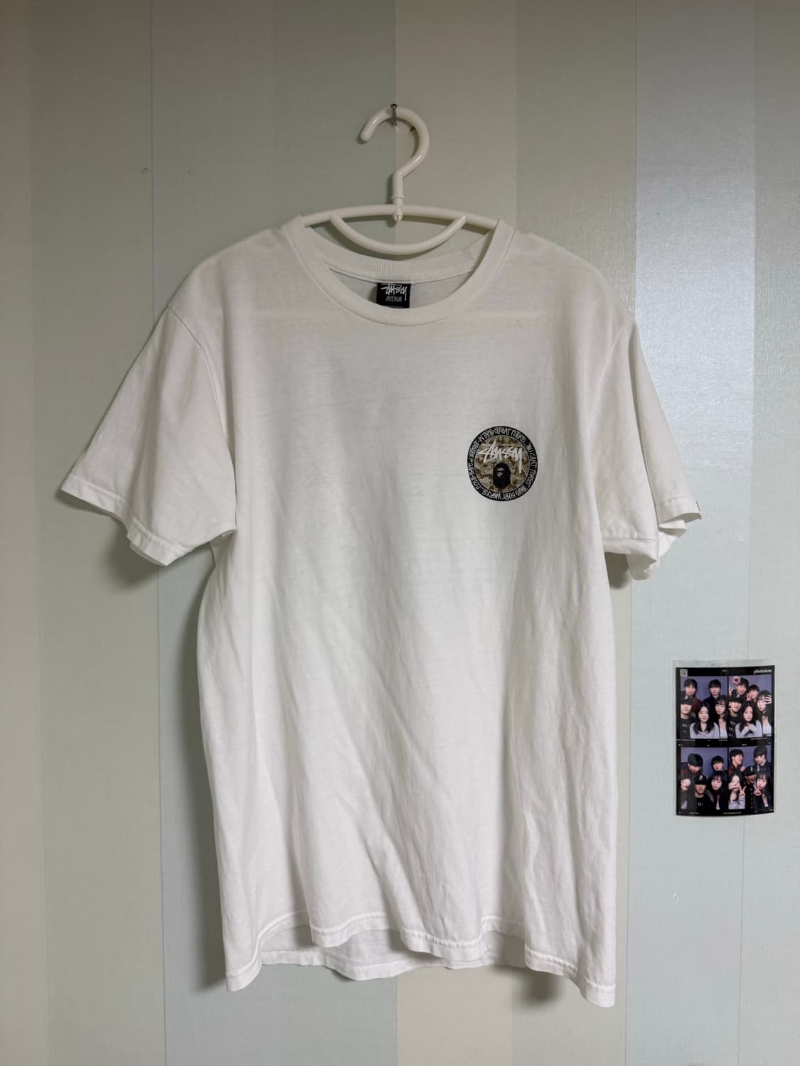 스투시 베이프 콜라보 반팔 상품이미지1