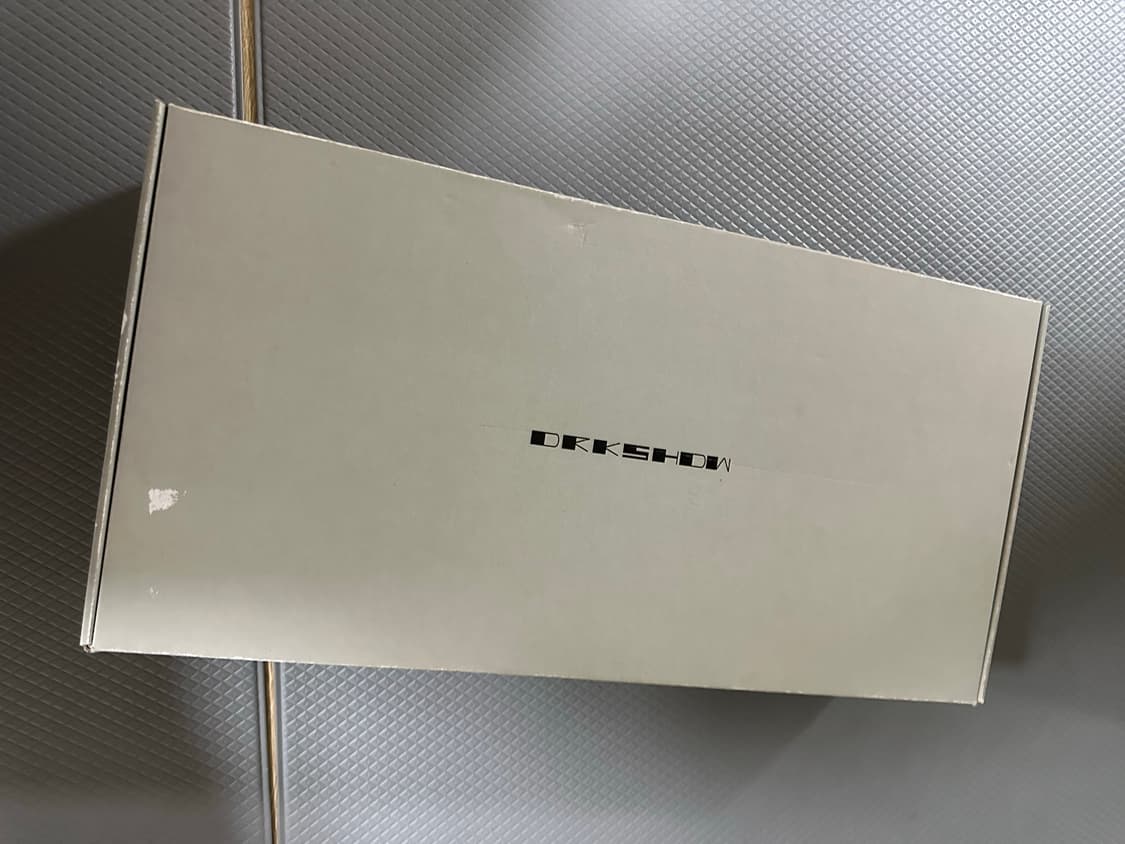 릭오웬스 다크쉐도우 블랙 슬래시 포가치네 부츠 40size 상품이미지8