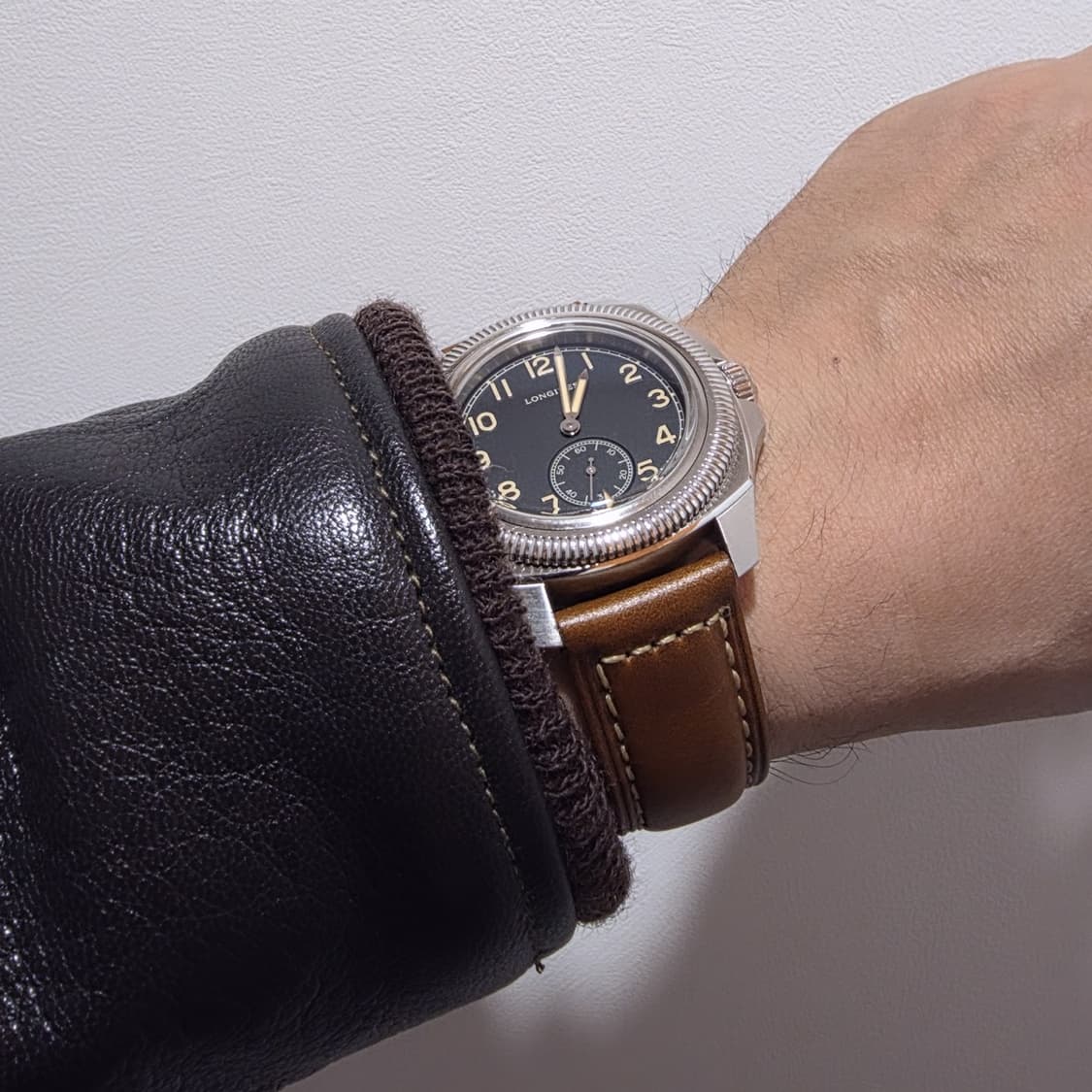 Longine 론진 마제텍 아메카지 빈티지 복각 파일럿 워치 상품이미지5