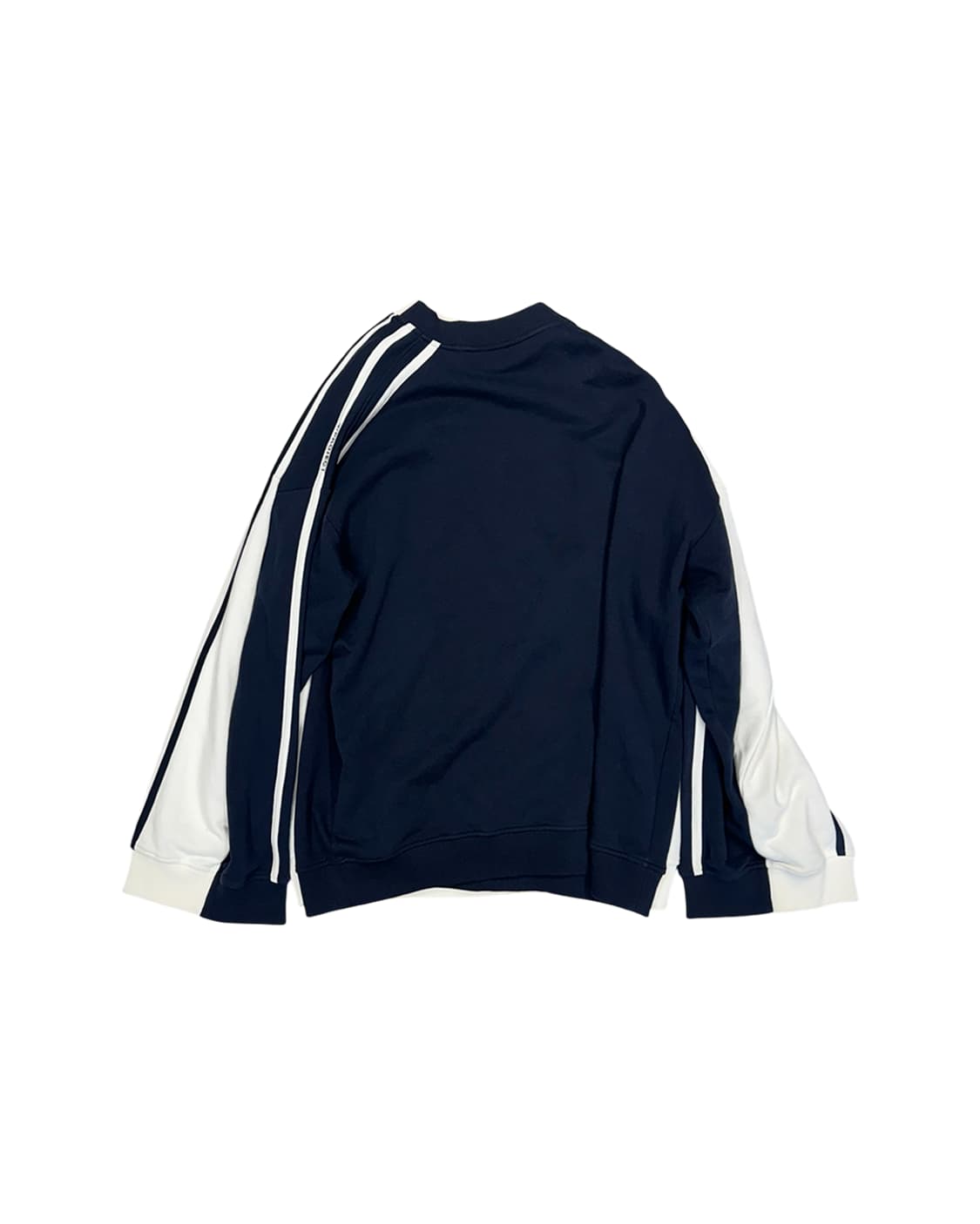 와이프로젝트 18AW 더블 레이어 스웻셔츠 네이비 & 화이트 상품이미지6