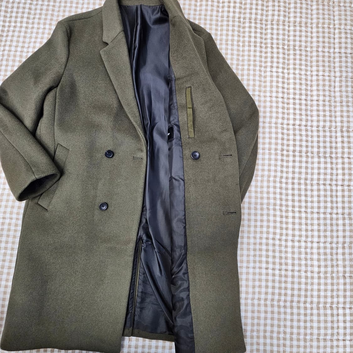 마인드브리지 울 캐시미어 롱코트 남자100 상품이미지6