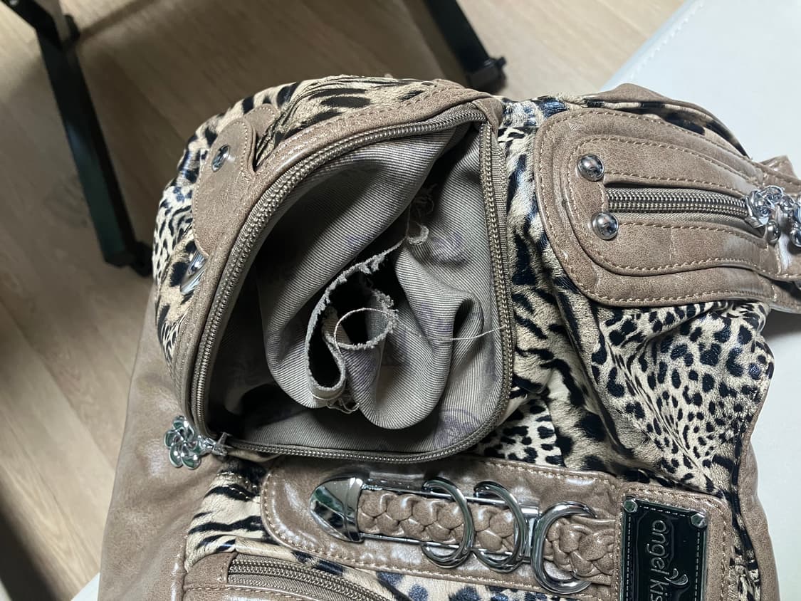 엔젤키스 레오파드 숄더백 상품이미지7
