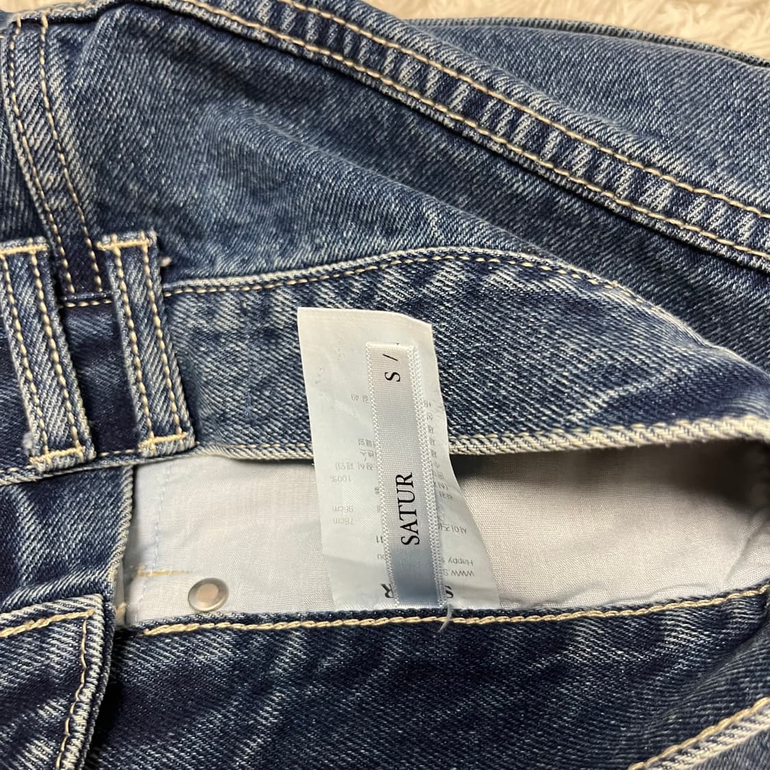 SATUR denim pants 상품이미지7