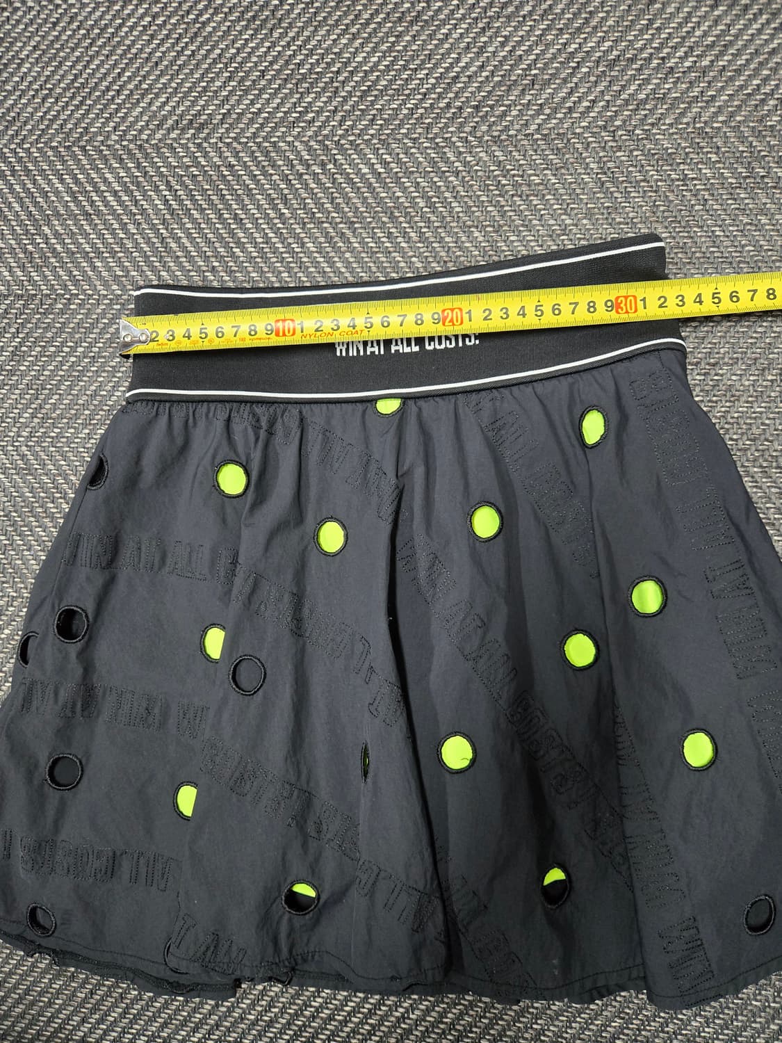 왁 골프 WAAC 펀칭 플레어 스커트 상품이미지6