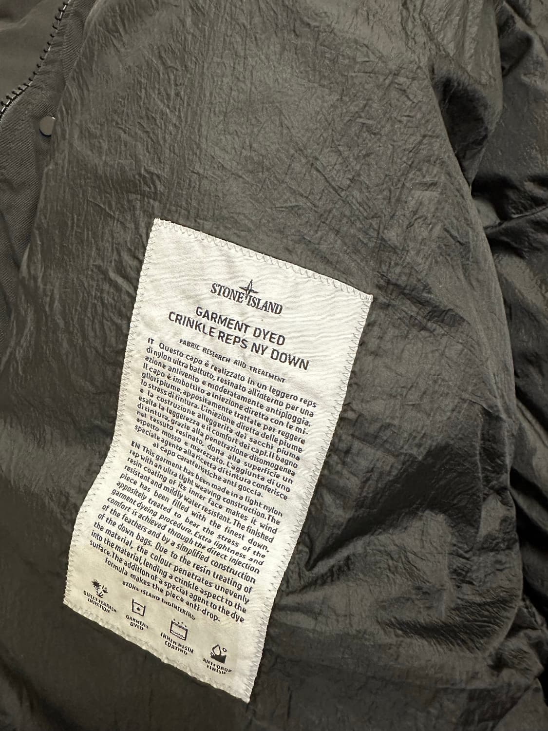 스톤아일랜드 롱후드패딩 상품이미지6