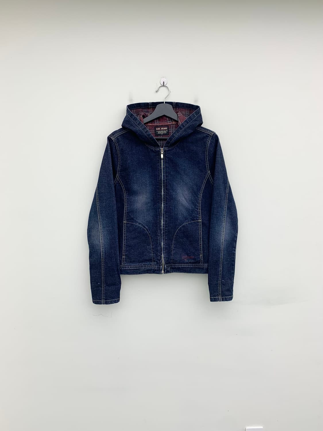 Lee 페이디드 워싱 데님 후드 자켓 상품이미지1
