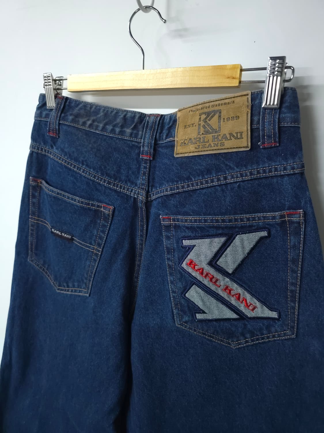 칼카니(Karl Kani) Y2K 데님팬츠(여성28) 상품이미지5