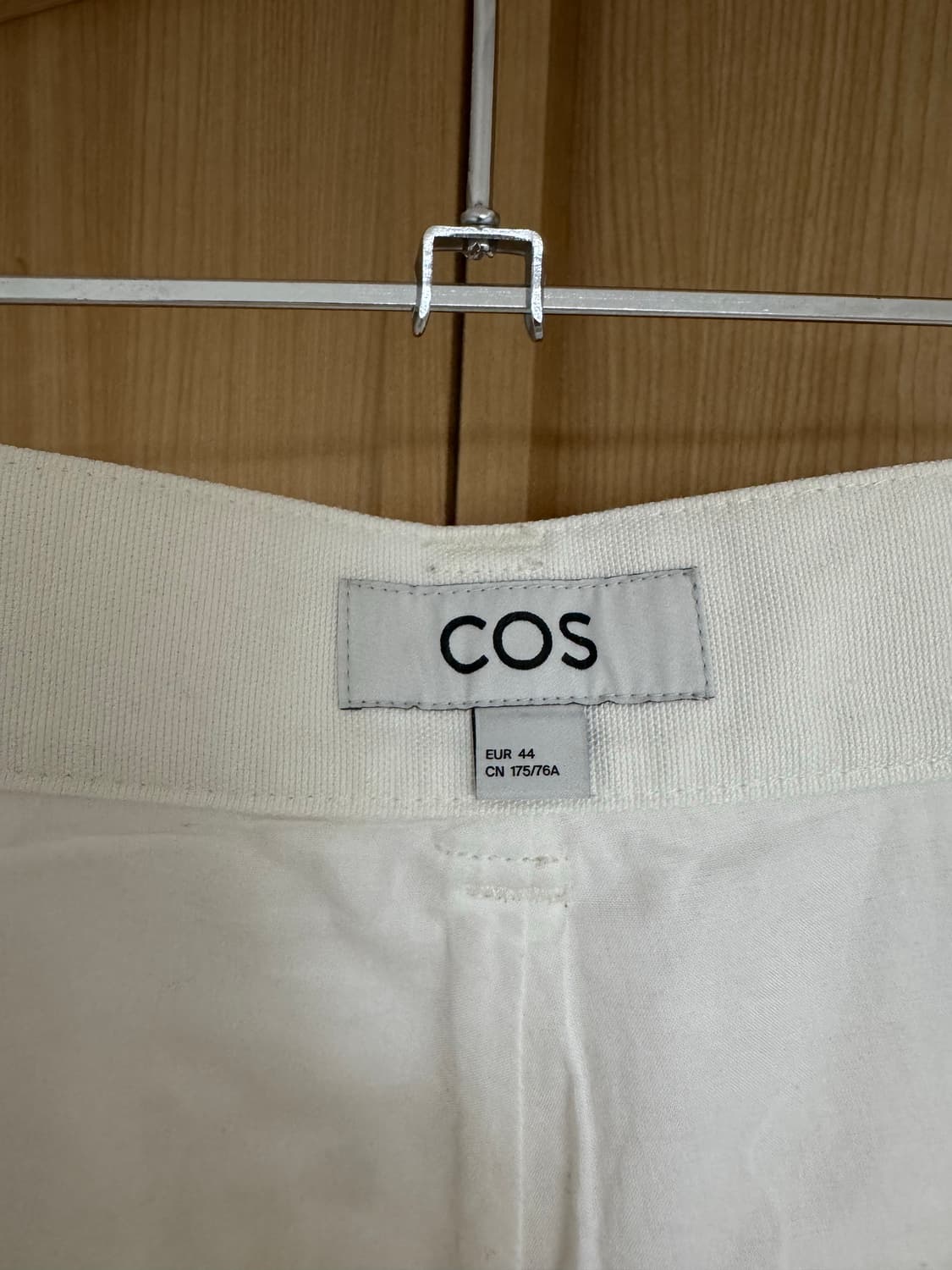 COS 원턱 화이트 면 바지 판매합니다. 상품이미지6
