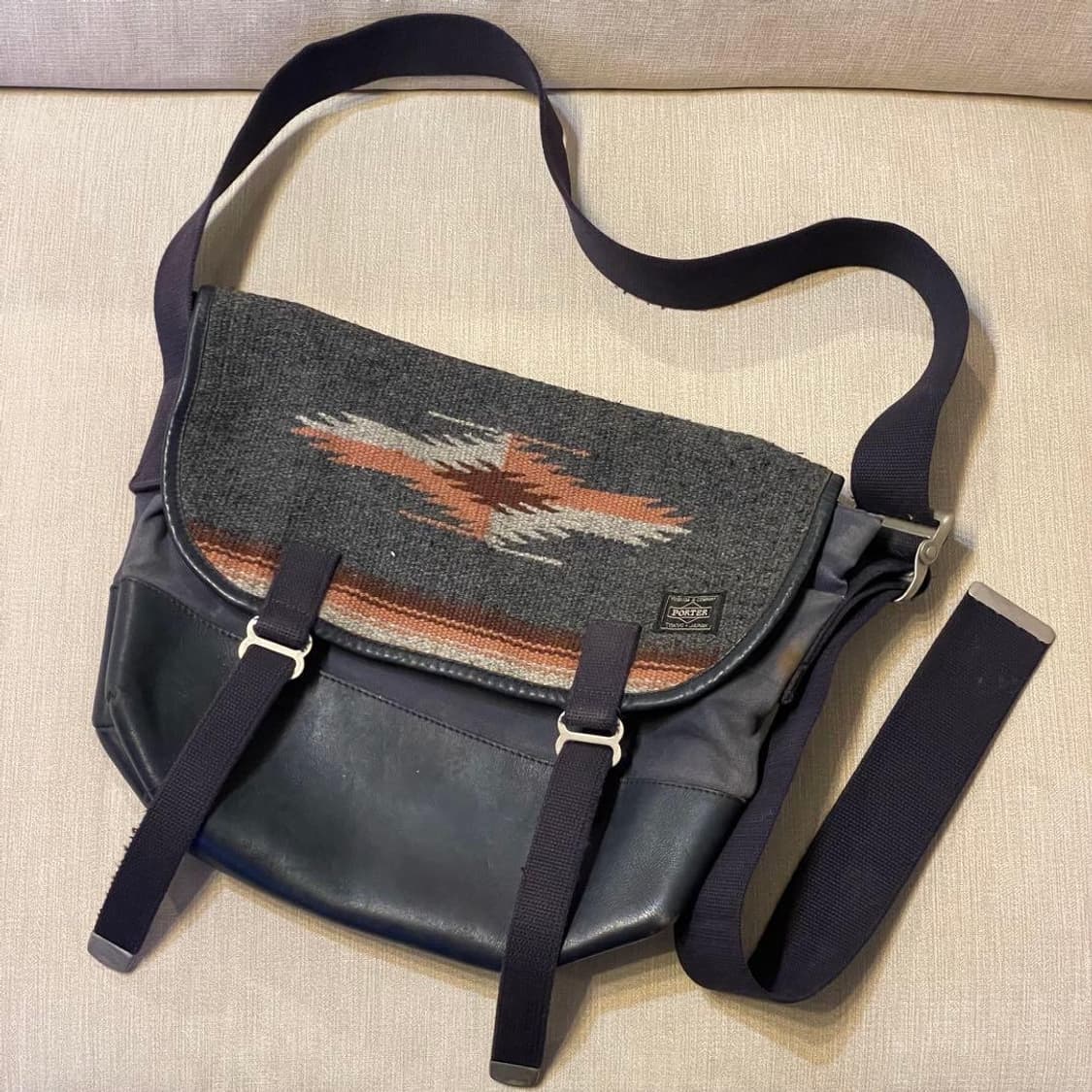 Porter Beams Ortega"s 콜라보 메신저백 포터  오르테가 상품이미지2