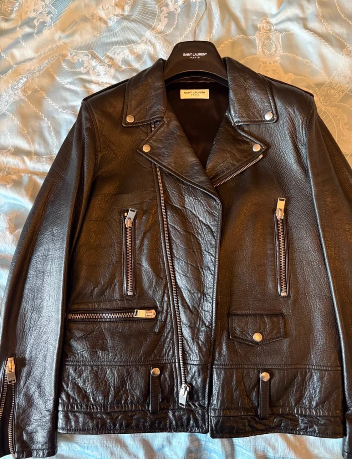 [52] 생로랑 블러드 러스트 L01 레더자켓 상품이미지2