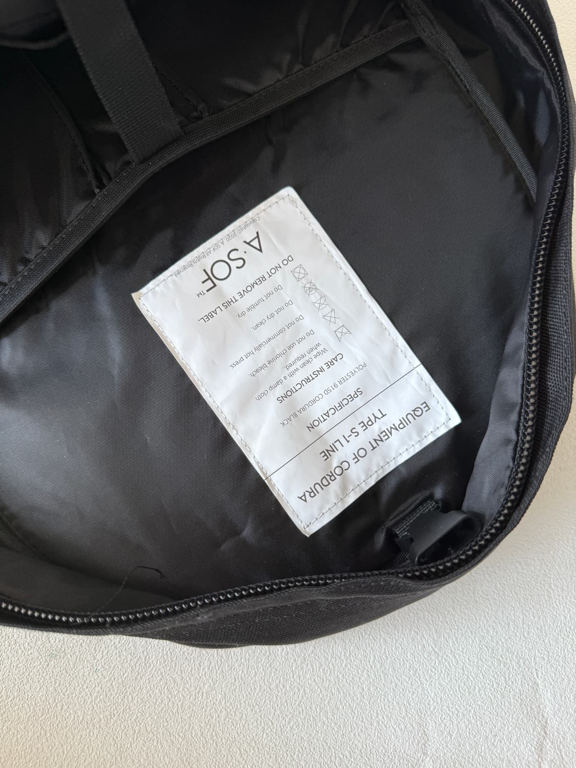 A.SOF 코듀라 백팩 상품이미지9