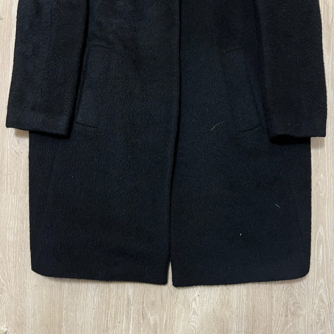 모조에스핀 뉴욕 여성 럭셔리 블랙 코트 66  상품이미지3