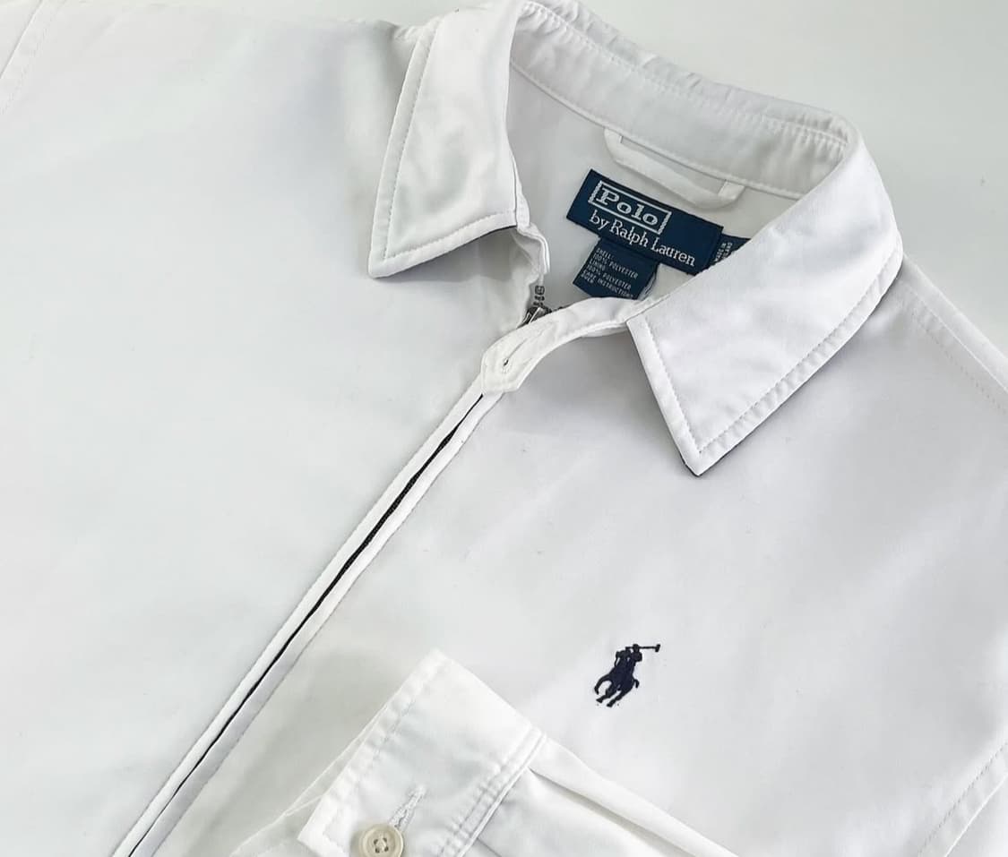 폴로 스윙자켓 화이트컬러 상품이미지2