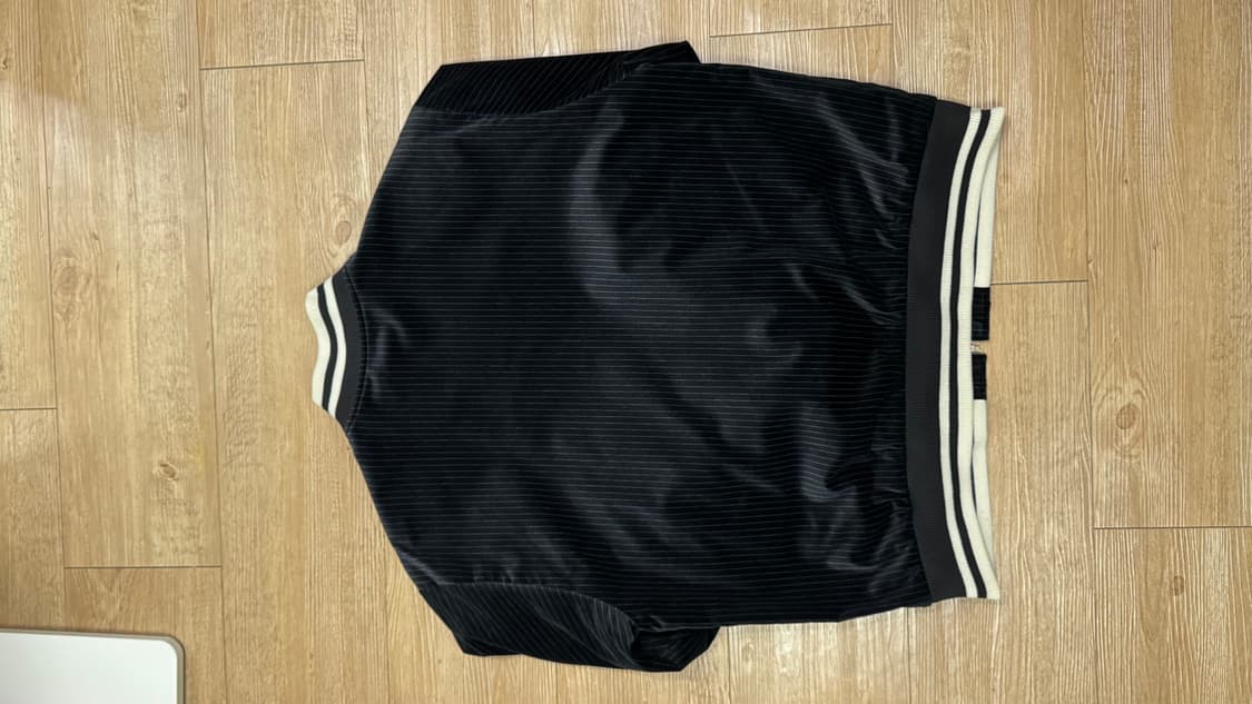 유스 youth 스트라이프 벨벳 트랙자켓[L] 상품이미지3