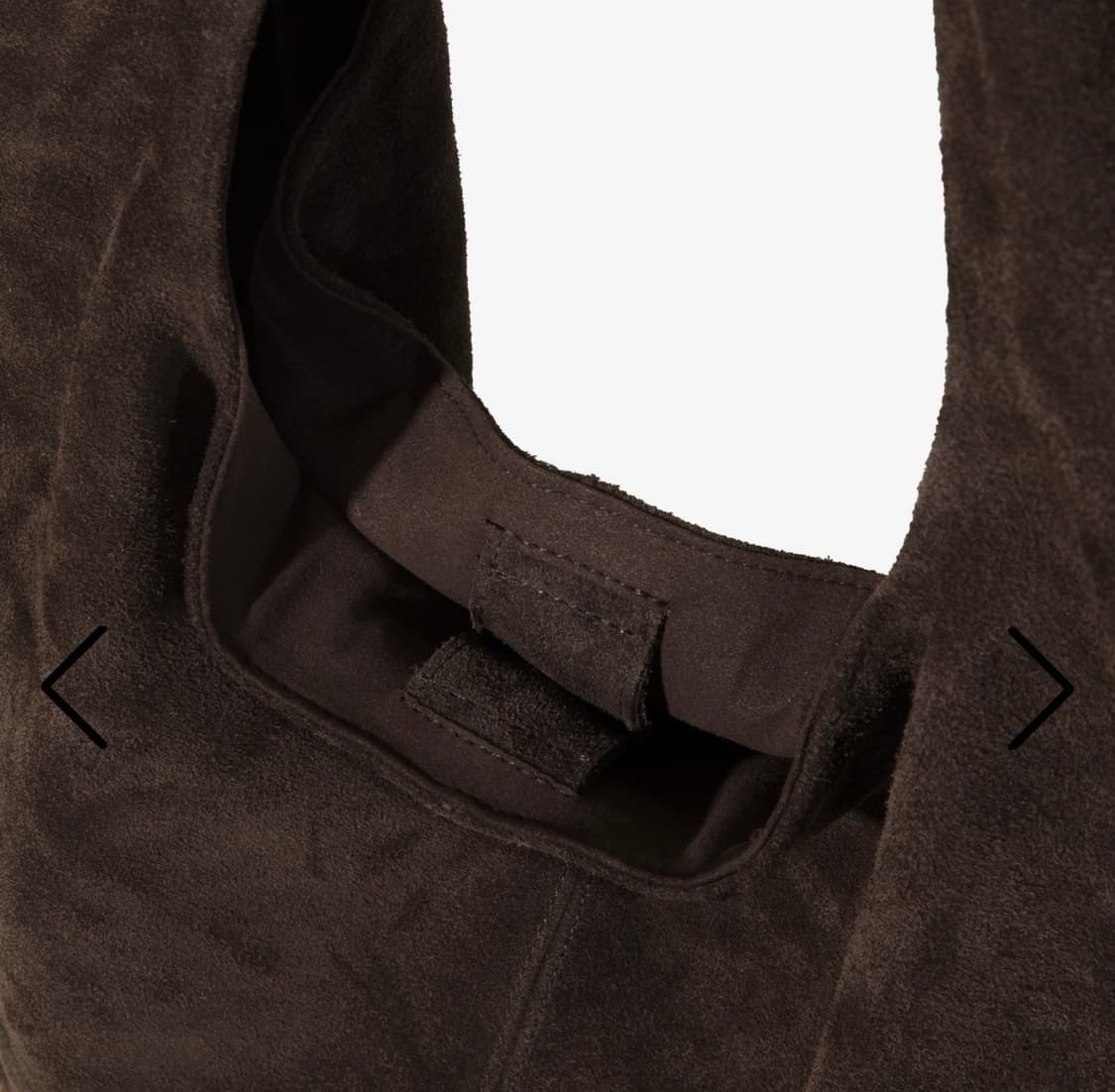 마지언타이틀 스웨이드 토트백 브라운 상품이미지8