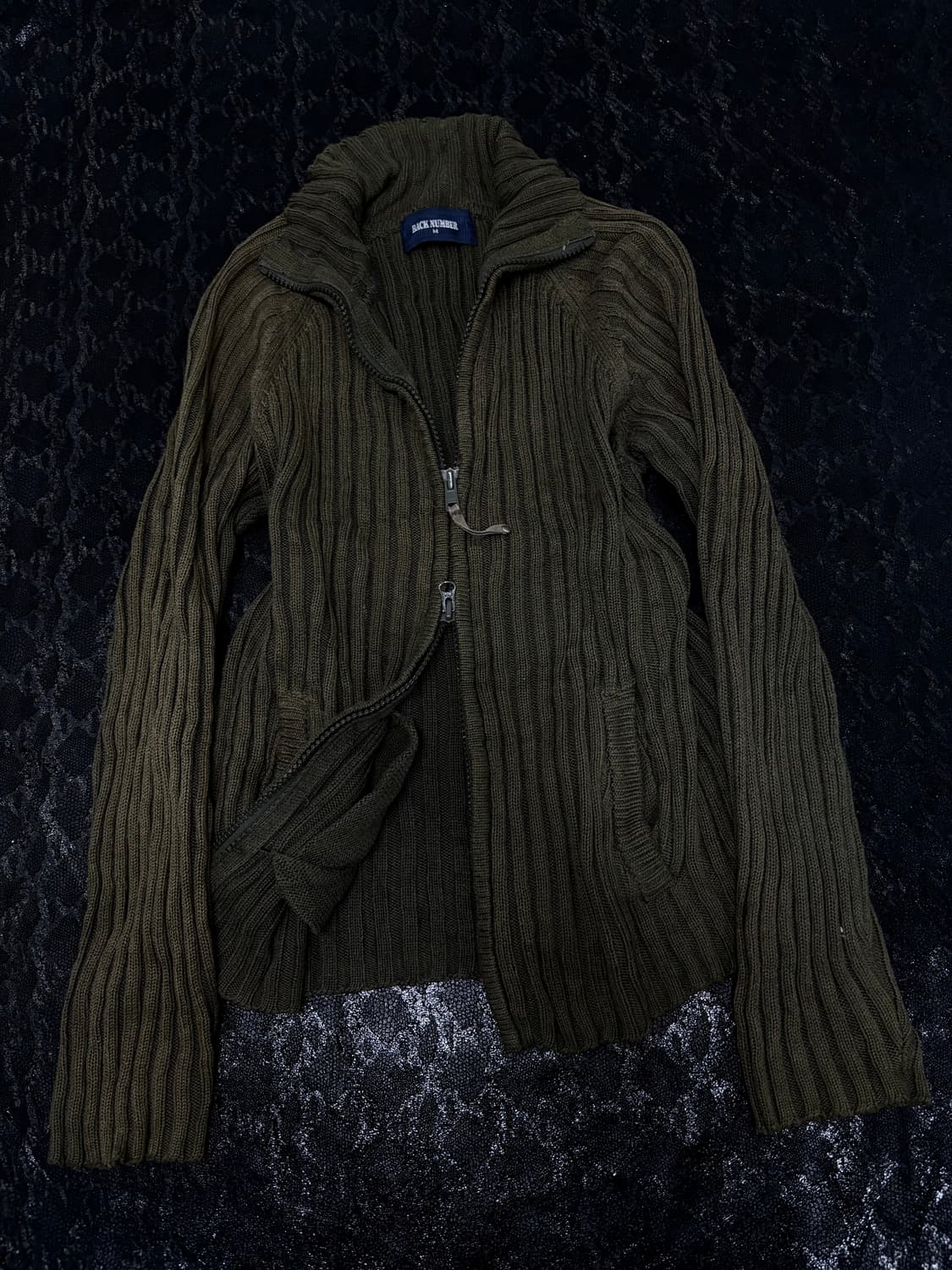 “Back number” Vintage Washed Green 2-way 상품이미지3
