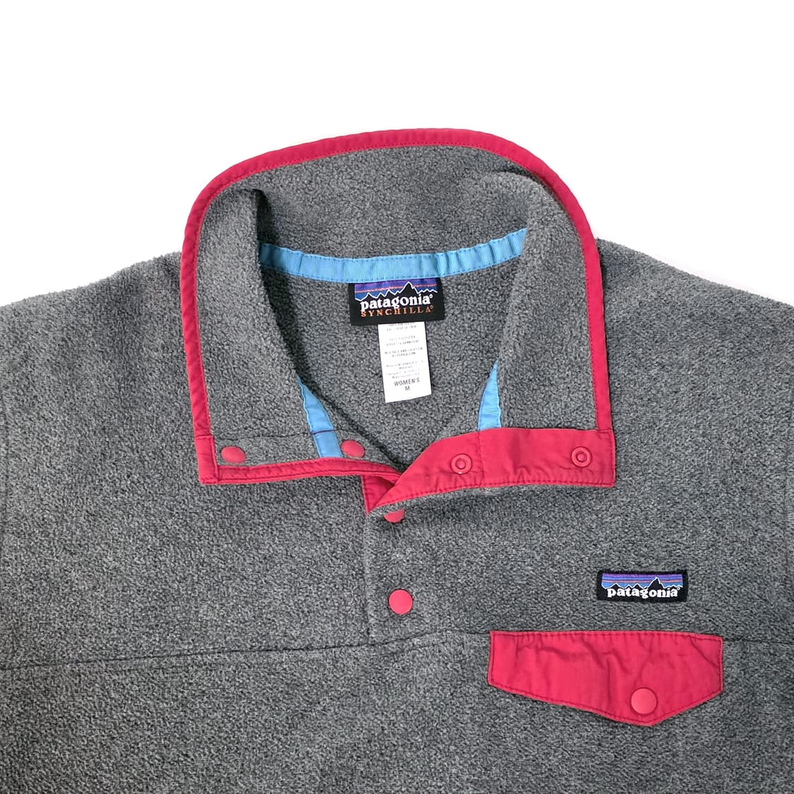[W/M] 파타고니아 신칠라 스냅티 그레이 상품이미지4